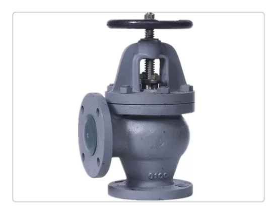 Valves IMPA 750247 ANGLE VALVE F7308 10K 10K-65 JIS CAST IRON