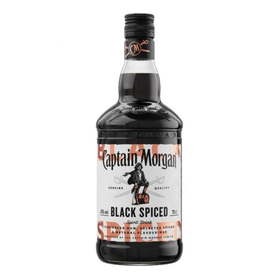 Alcohol RUM Captain Morgan Gold/Black Spiced 40% 1L
