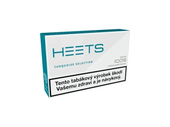 Cigarettes HEETS Amber/Turquoise KS BOX