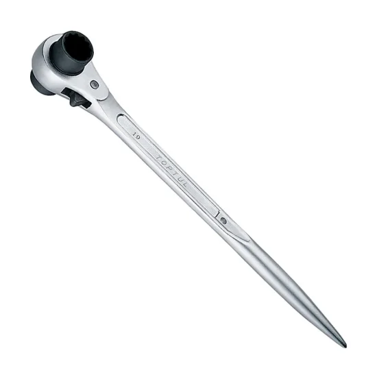 Hand Tools Double Ratchet Wrench 17x19