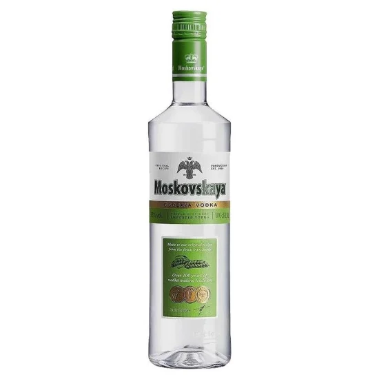 Alcohol VODKA Moskovskaya 40% 1lit